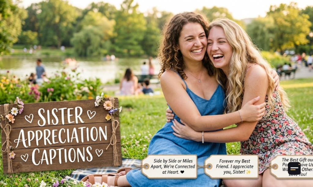 Sister Appreciation Captions