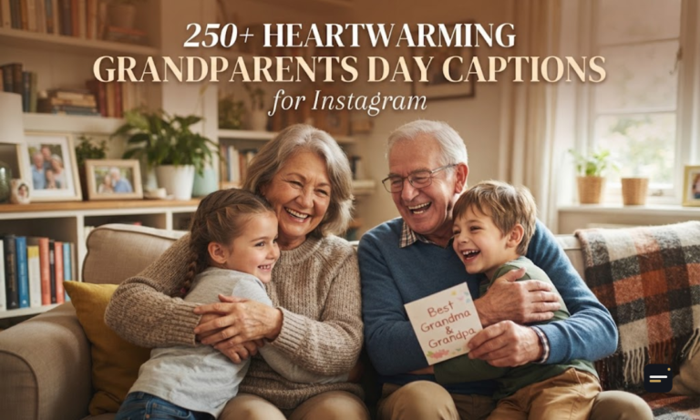 250+ Heartwarming Grandparents Day Captions for Instagram