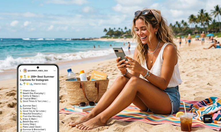 299+ Best Summer Captions for Instagram