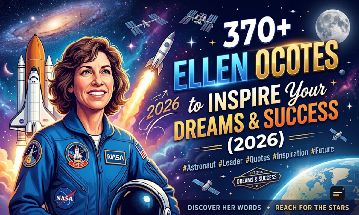 370+ Ellen Ochoa Quotes to Inspire Your Dreams & Success (2026)