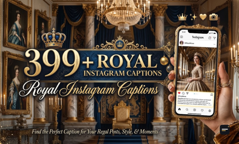 399+ Royal Instagram Captions Regal, Classy & Elegant