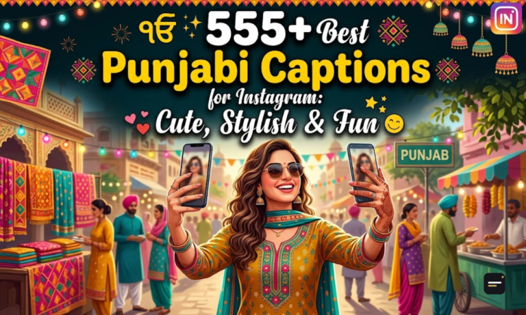 555+ Best Punjabi Captions for Instagram Cute, Stylish & Fun