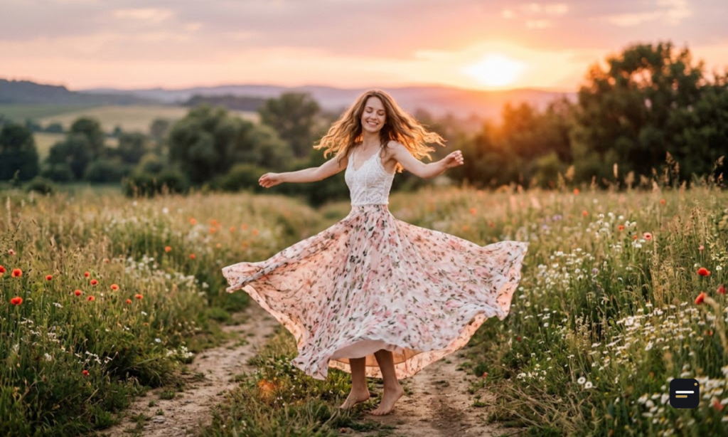 Aesthetic Twirling Instagram Captions for Dreamy Feed Goals