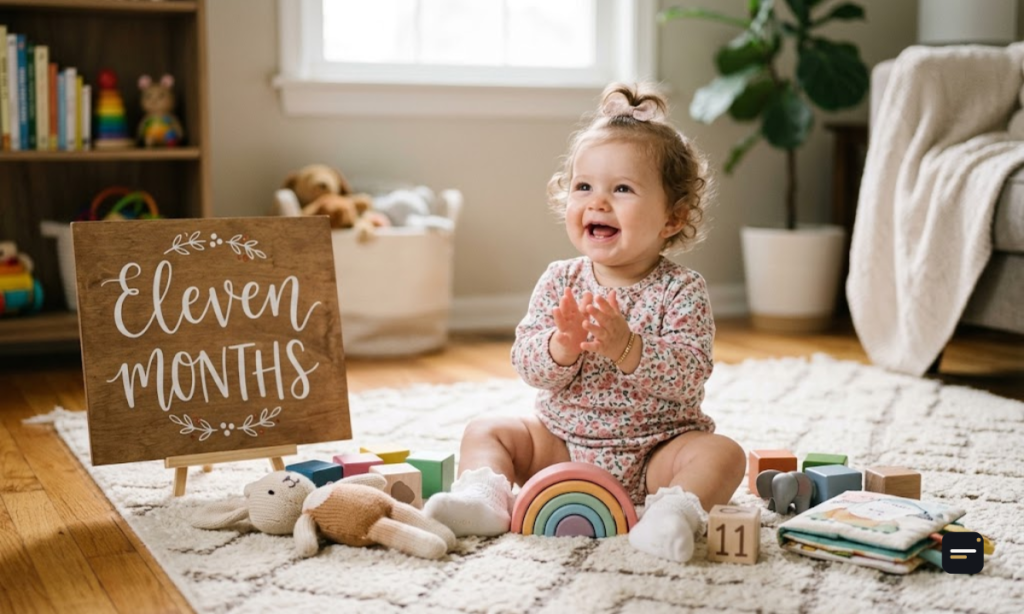 Baby Girl 11 Month Captions