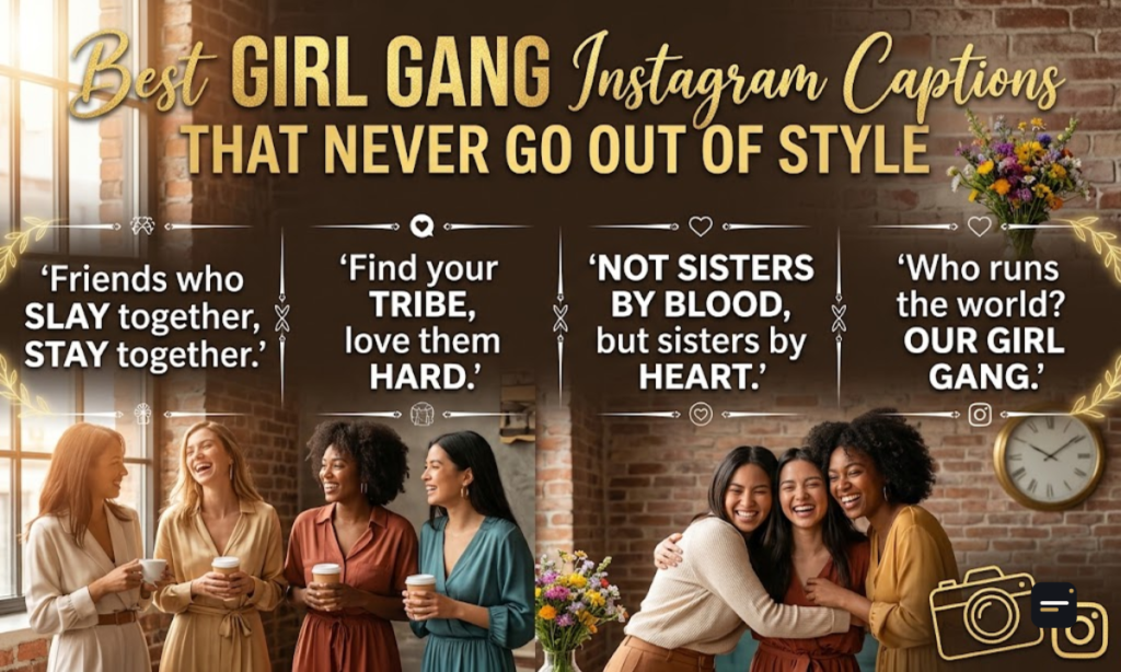 Best Girl Gang Instagram Captions That Never Go Out of Style