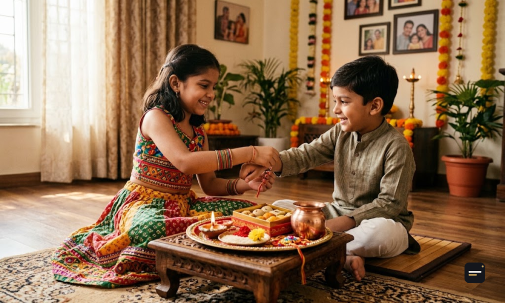 Childhood Memories Raksha Bandhan Puja Captions For Instagram