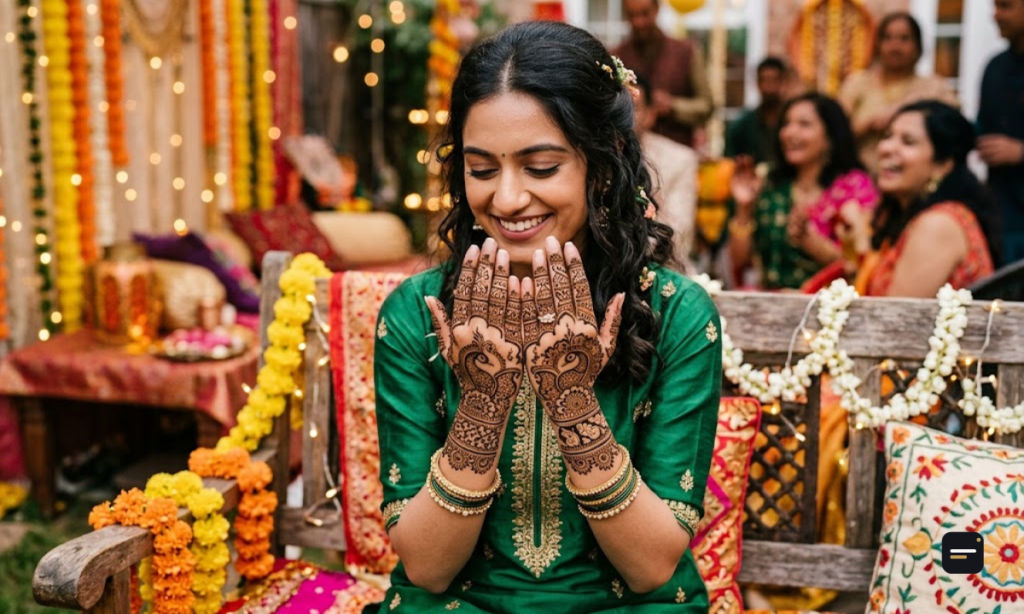Creative Mehndi Captions For Instagram With Artistic Touch