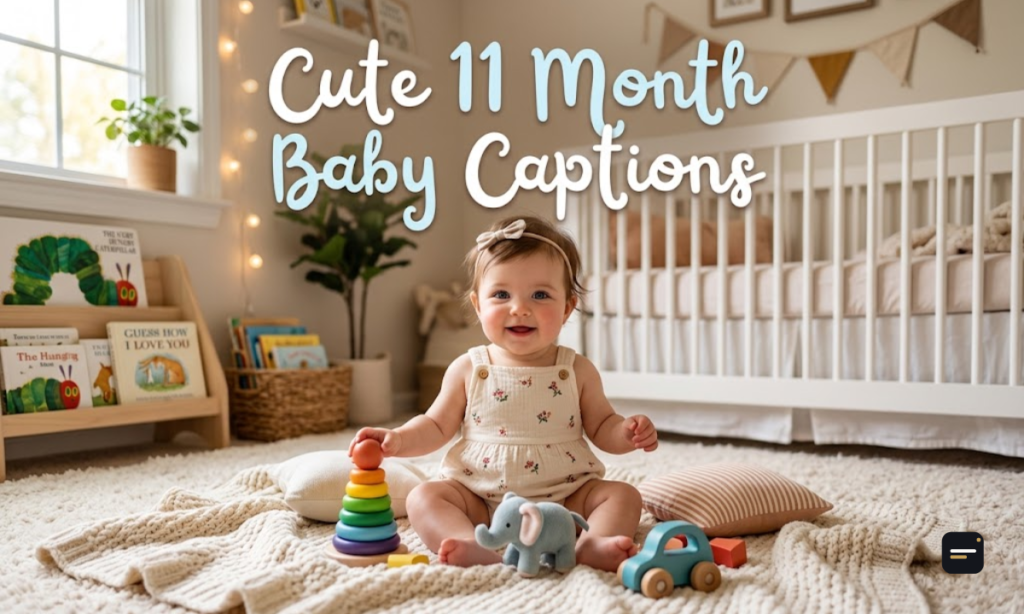 Cute 11 Month Baby Captions