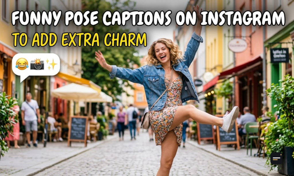 Funny Pose Captions on Instagram to Add Extra Charm