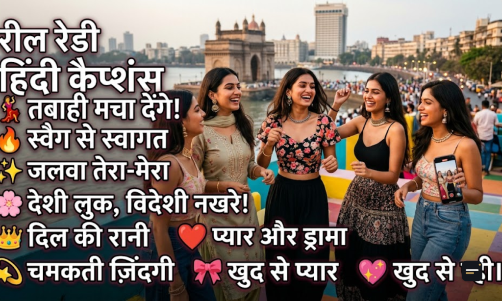Heartfelt Hindi Captions for Instagram for Girls That Honor Friendship