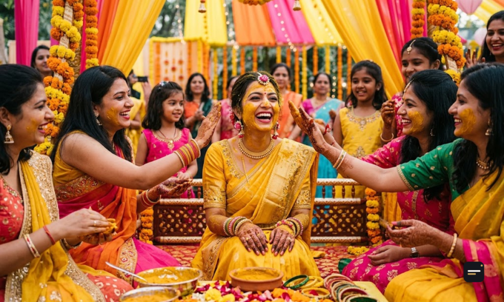 Heartwarming Haldi Quotes That Capture Pure Wedding Joy