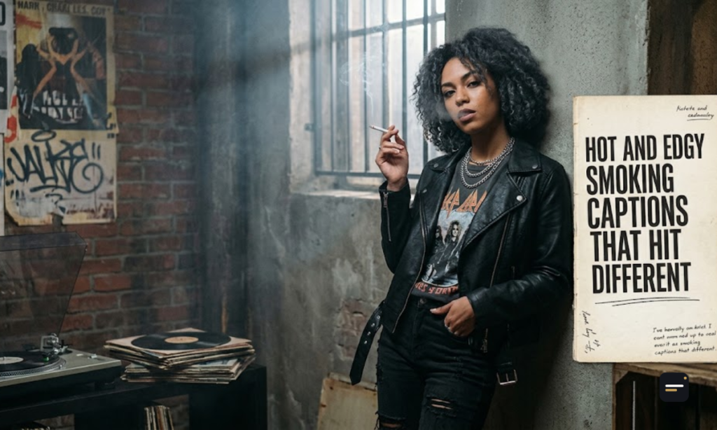 Hot and Edgy Smoking Captions That Hit Different