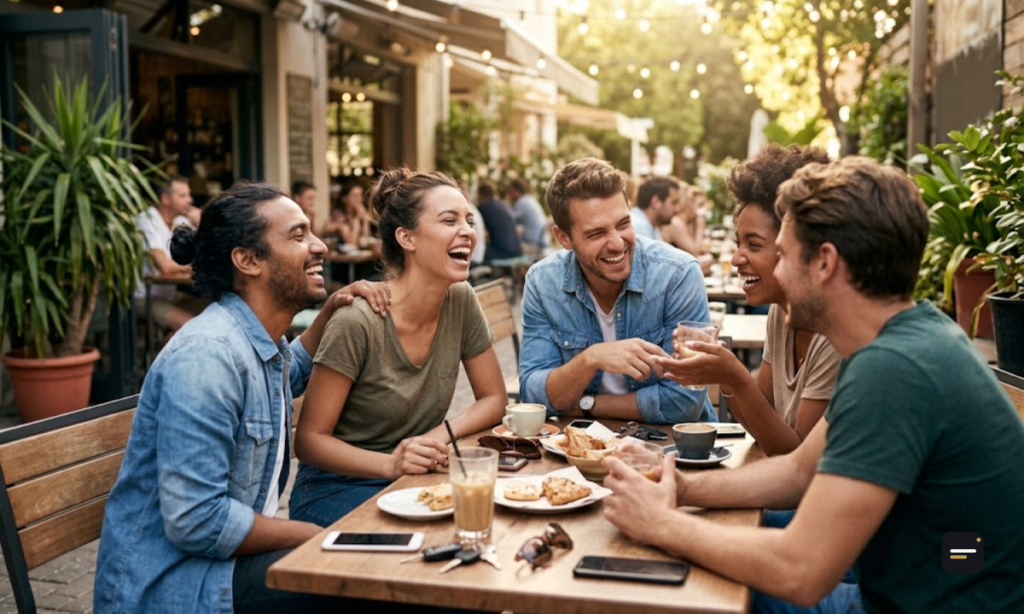 Laughing With Friends Captions