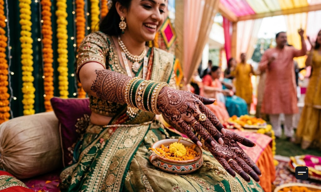 Mehndi Captions for Instagram