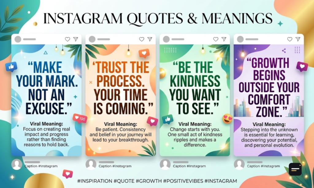 Quote Style Viral Caption For Instagram With Meaning