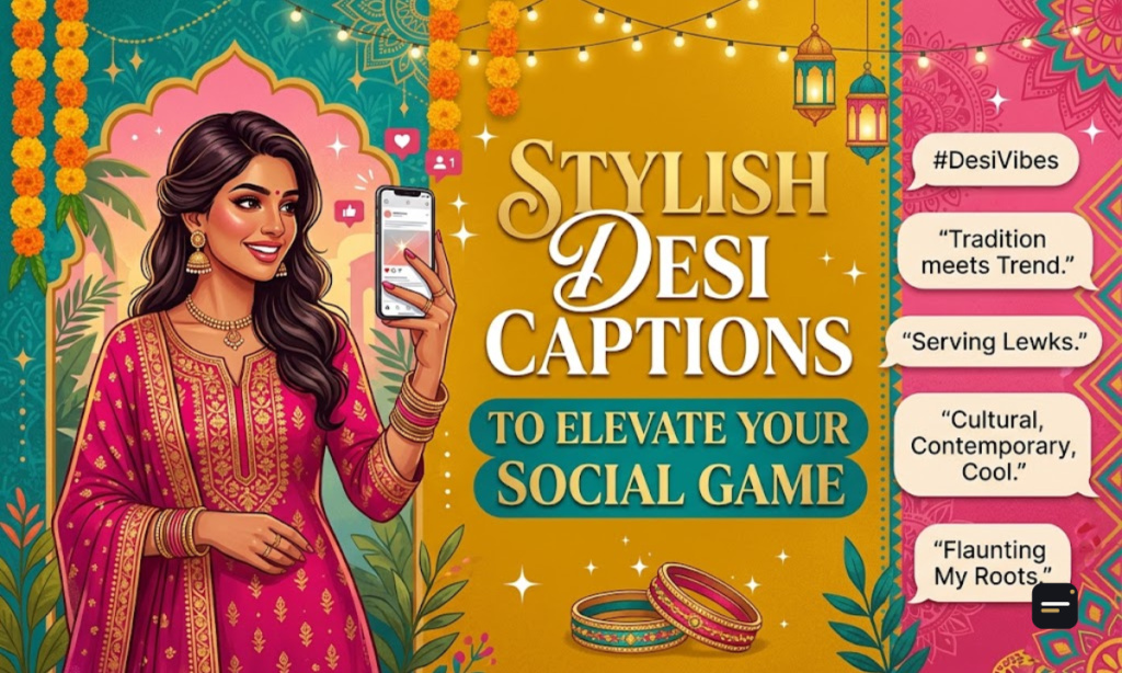 Stylish Desi Captions to Elevate Your Social Game