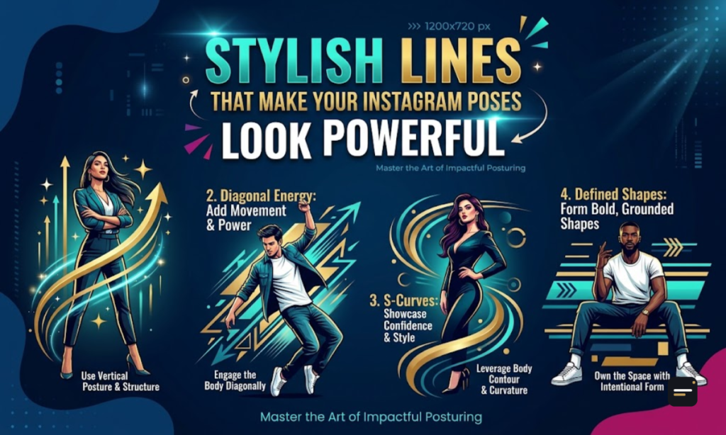 Stylish Lines That Make Your Instagram Poses Look Powerful