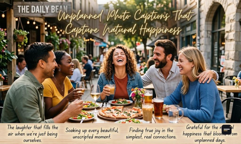 Unplanned Photo Captions That Capture Natural Happiness