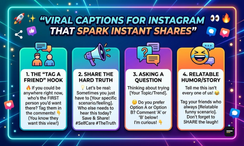 Viral Captions For Instagram That Spark Instant Shares
