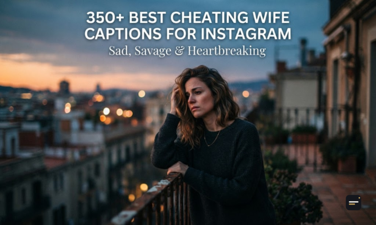 350+ Best Cheating Wife Captions for Instagram Sad, Savage & Heartbreaking