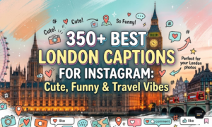 350+ Best London Captions for Instagram Cute, Funny & Travel Vibes