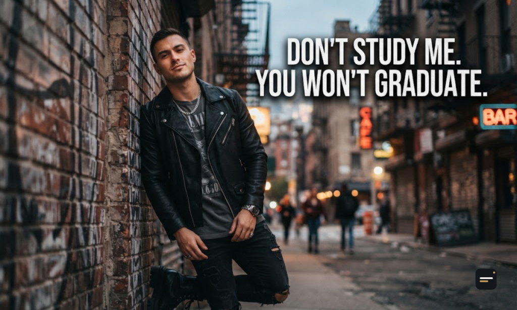 Attitude Captions for Instagram for Boy