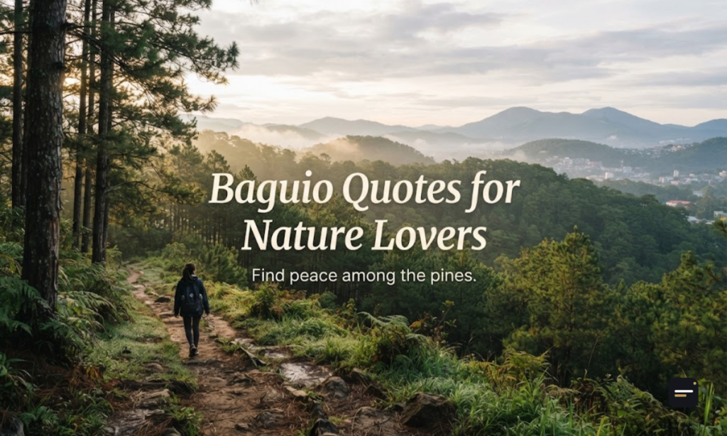 Baguio Quotes for Nature Lovers