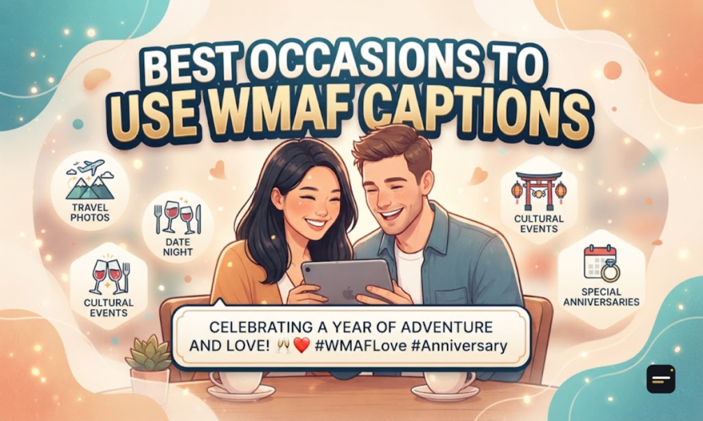 Best Occasions to Use WMAF Captions