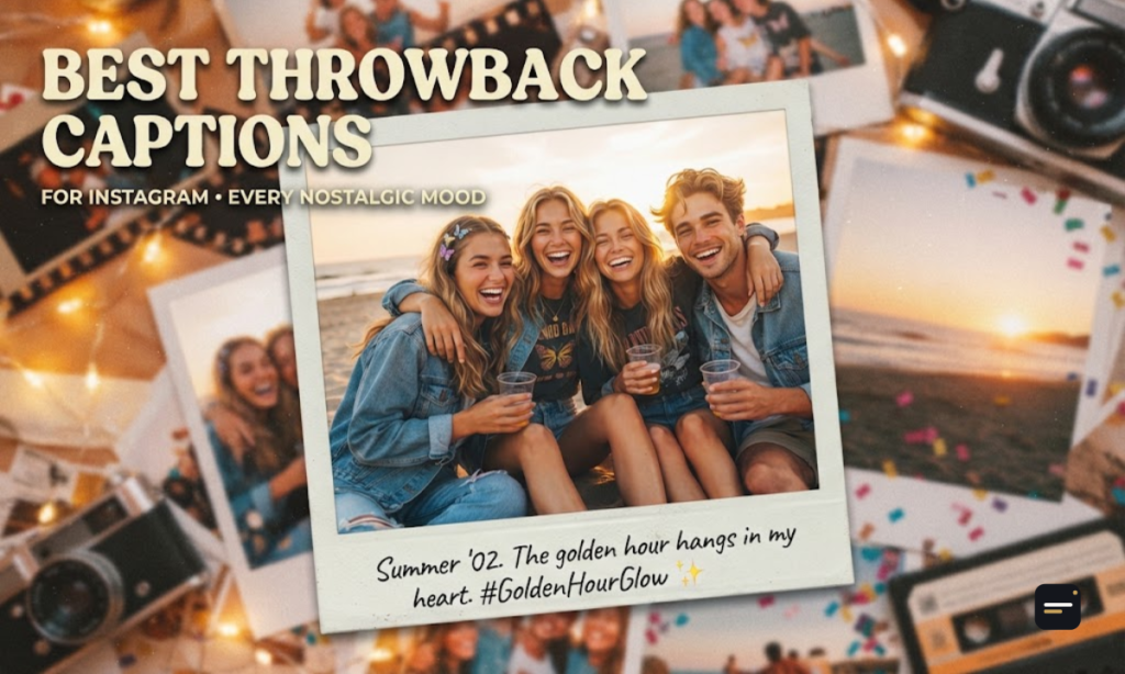 Best Throwback Captions for Instagram for Every Nostalgic Mood