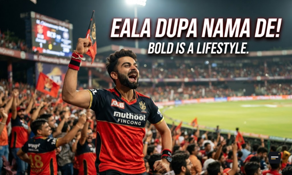 Cool RCB captions for boys 