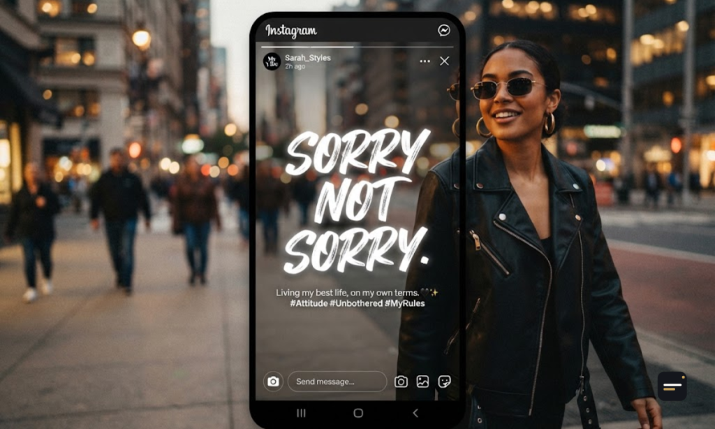 Instagram Story Captions Attitude
