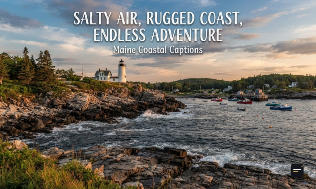Maine Coastal Captions