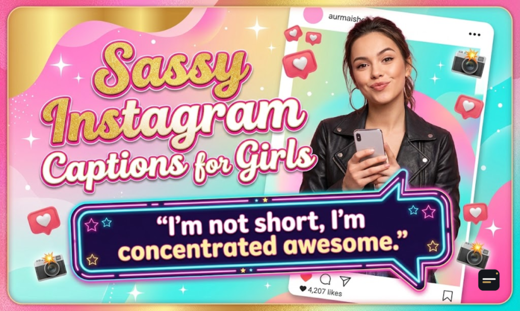 Sassy Instagram Captions for Girls