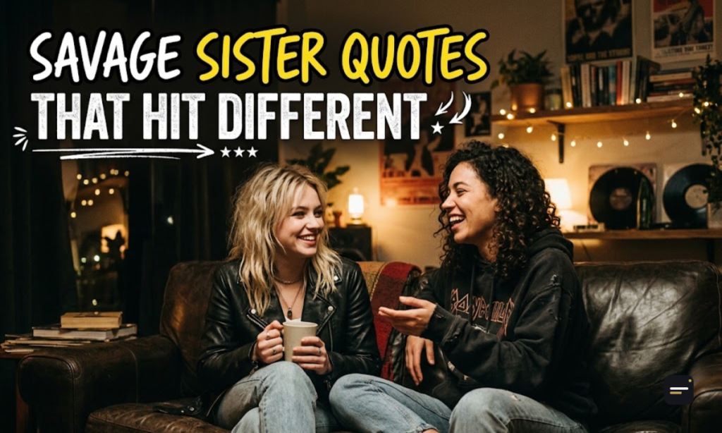 Savage Sister Quotes That Hit Different