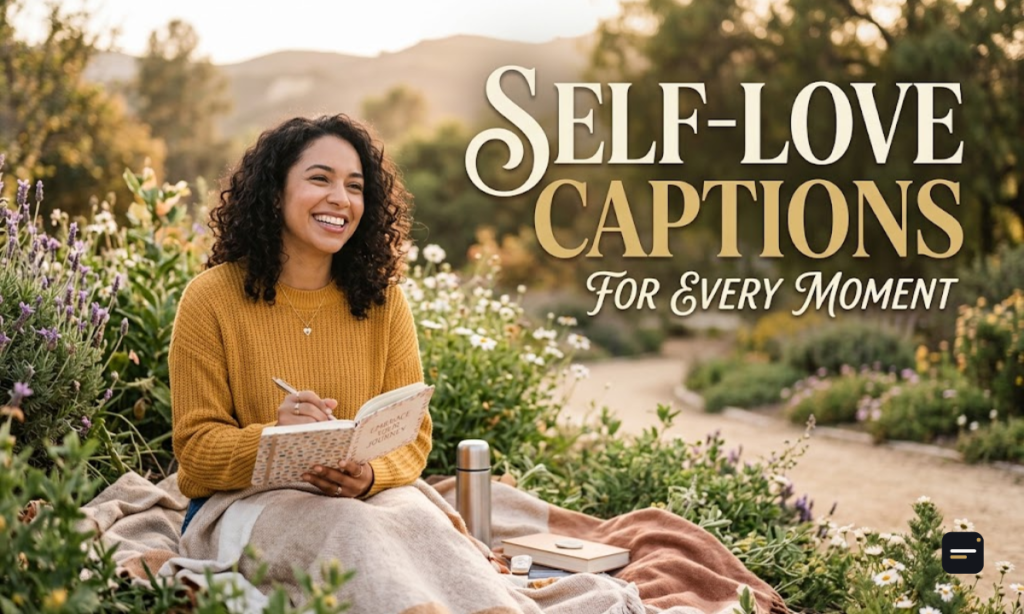 Self-Love Captions for Every Moment