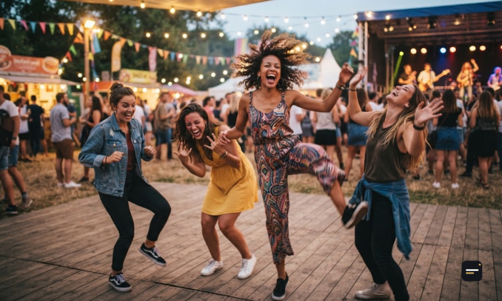 Short Funny Dance Captions