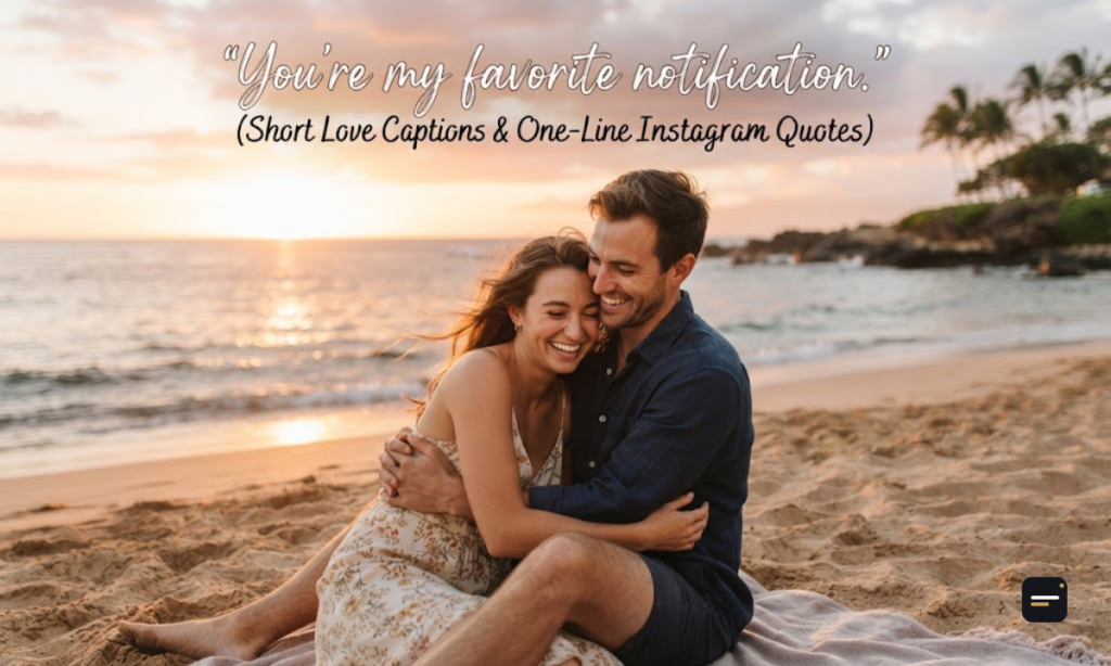 Short Love Captions and One-Line Instagram Quotes